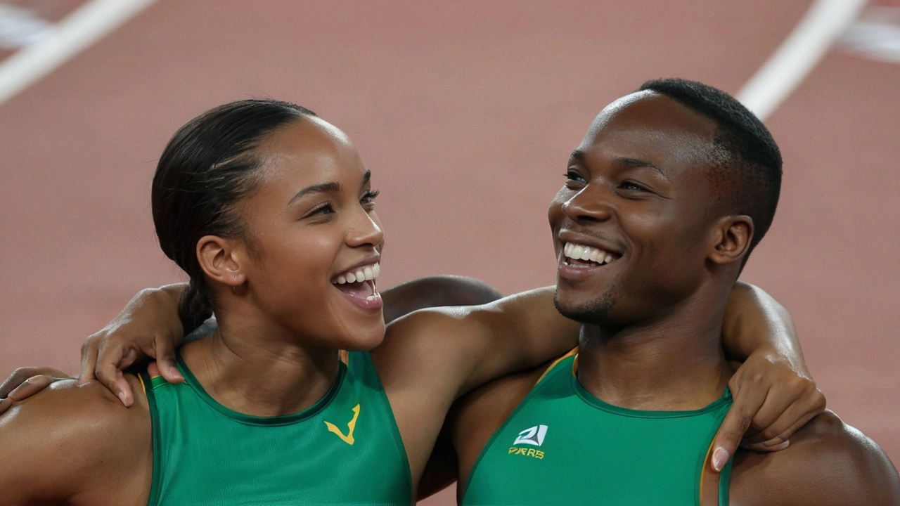 Akani Simbine Pioneers South Africa's Historic 4x100m Relay Qualification at Paris Olympics 2024