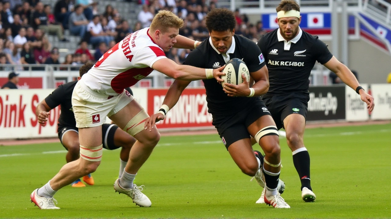 All Blacks Triumph in Yokohama with Stunning First Half Amid Challenges