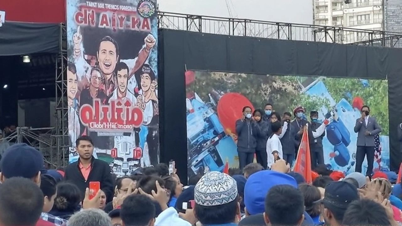 Indonesian President Prabowo Faces Workers’ Demands Head-On During May Day Rally