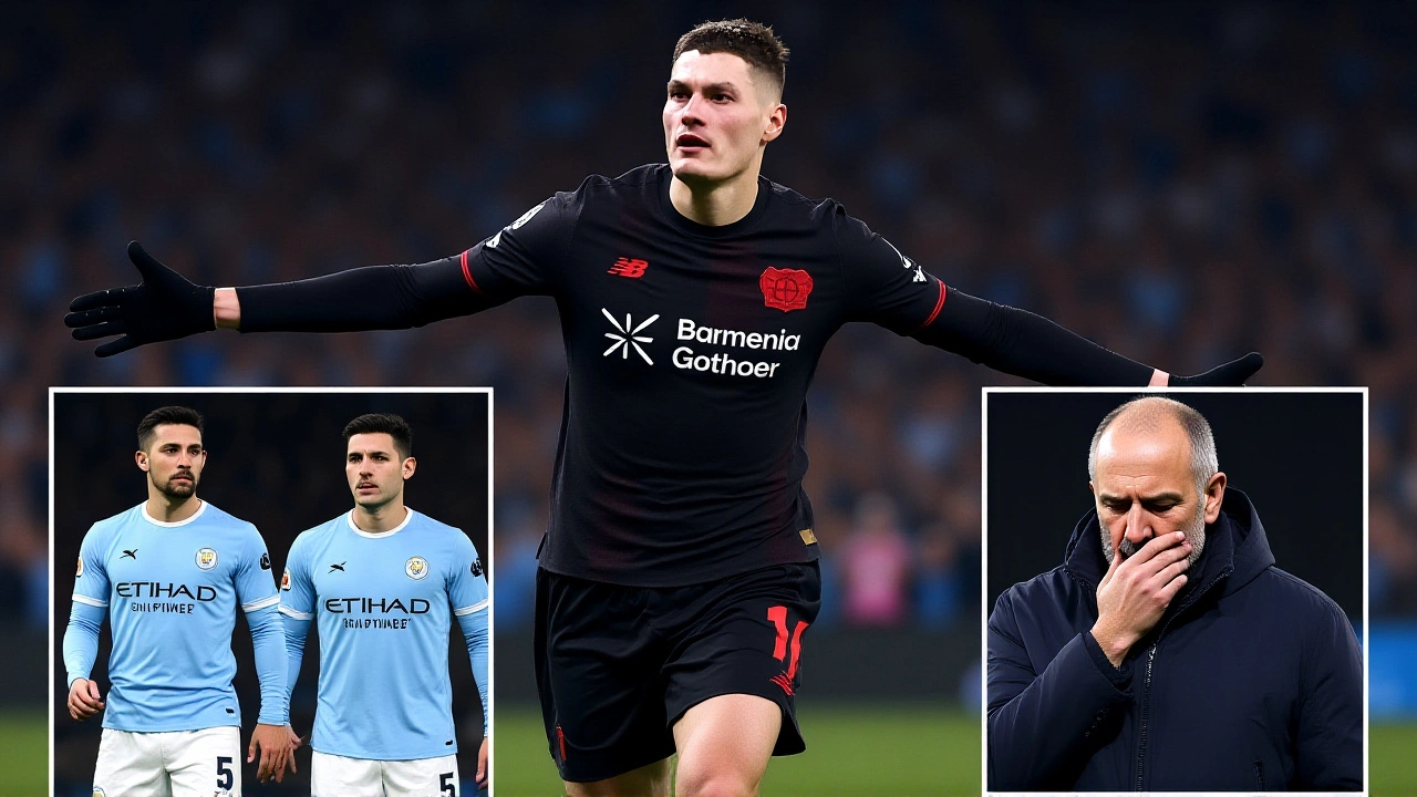 Man City 0-2 Leverkusen: Guardiola's gamble backfires as 7-year home unbeaten run ends
