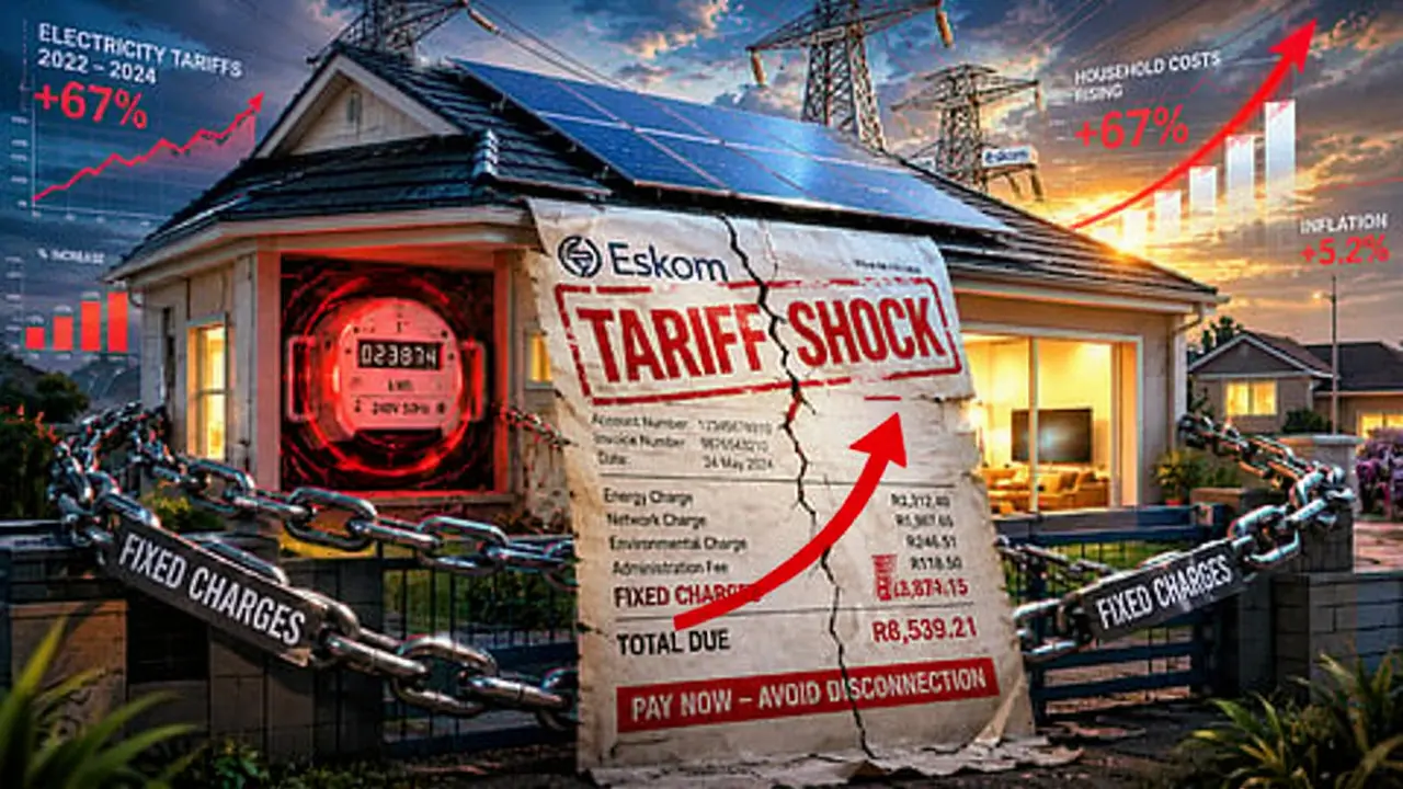 Eskom tariff shock: Middle-class hit by fixed charge hikes